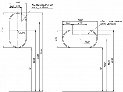 Aquanet Зеркало Монте 50x100 – фотография-3